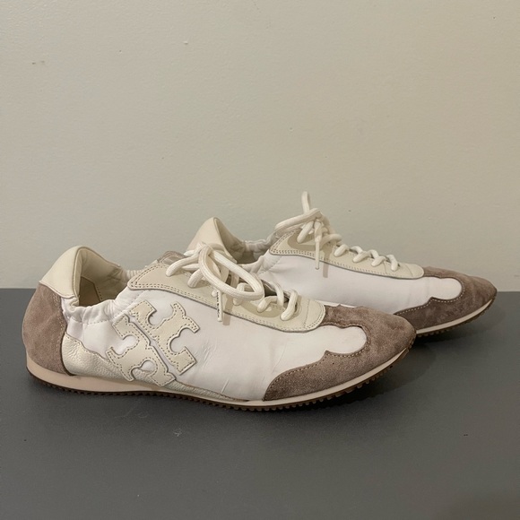 Tory Burch Sneakers | Inspired ‘70s Track Shoes | Sneakers | Size 8M - Picture 3 of 7